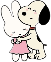 snoopy and miffy